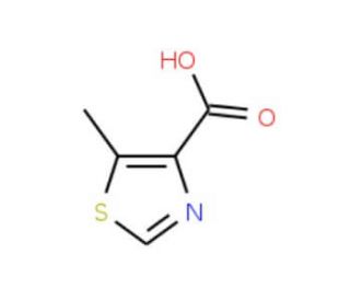5-Methyl-1,3-thiazole-4-carboxylic acid (CAS 120237-76-5) - chemical structure image