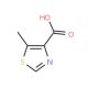 5-Methyl-1,3-thiazole-4-carboxylic acid (CAS 120237-76-5) - chemical structure image
