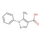 5-Methyl-1-phenylpyrazole-4-carboxylic Acid (CAS 91138-00-0) - chemical structure image