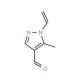 5-Methyl-1-vinyl-1H-pyrazole-4-carbaldehyde (CAS 120841-97-6) - chemical structure image