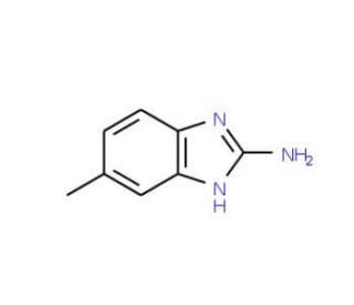 5-Methyl-1H-benzimidazol-2-amine (CAS 6285-68-3) - chemical structure image