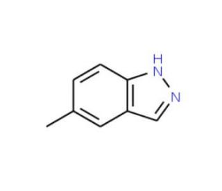 5-Methyl-1H-indazole (CAS 1776-37-0) - chemical structure image