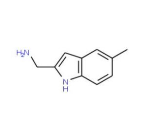[(5-Methyl-1H-indol-2-yl)methyl]amine - chemical structure image