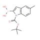 5-Methyl-1H-indole-2-boronic acid, BOC protected (CAS 475102-14-8) - chemical structure image