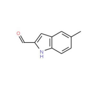 5-Methyl-1H-indole-2-carbaldehyde - chemical structure image