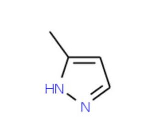 5-Methyl-1H-pyrazole (CAS 1453-58-3) - chemical structure image