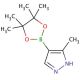 5-Methyl-1H-pyrazole-4-boronic acid, pinacol ester - chemical structure image
