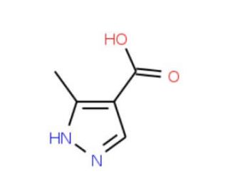 5-methyl-1H-pyrazole-4-carboxylic acid (CAS ) - chemical structure image