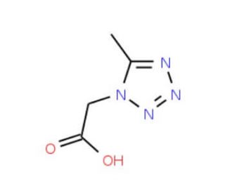 (5-Methyl-1H-tetrazol-1-yl)acetic acid (CAS 21743-55-5) - chemical structure image
