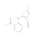 5-Methyl-2-[(2-nitrophenyl)amino]-3-thiophenecarbonitrile (CAS 138564-59-7) - chemical structure image