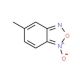 5-methyl-2,1,3-benzoxadiazol-1-ium-1-olate (CAS 19164-41-1) - chemical structure image