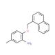 5-Methyl-2-(1-naphthylmethoxy)aniline - chemical structure image