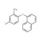 5-Methyl-2-(1-naphthyloxy)aniline - chemical structure image