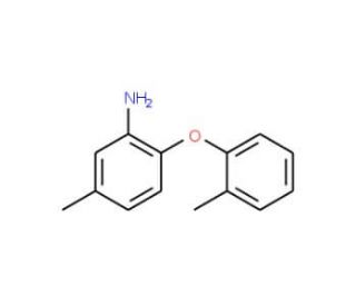 5-Methyl-2-(2-methylphenoxy)aniline - chemical structure image