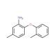5-Methyl-2-(2-methylphenoxy)aniline - chemical structure image