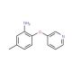 5-Methyl-2-(3-pyridinyloxy)aniline - chemical structure image