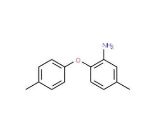 5-Methyl-2-(4-methylphenoxy)aniline - chemical structure image
