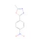 5-Methyl-2-[4-(nitrophenyl)-1,3,4-oxadiazole (CAS 22815-99-2) - chemical structure image
