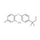 5-Methyl-2-[4-(tert-pentyl)phenoxy]aniline - chemical structure image