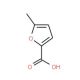 5-Methyl-2-furoic acid (CAS 1917-15-3) - chemical structure image