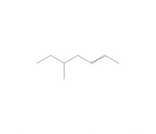 5-Methyl-2-heptene (cis- and trans- mixture) (CAS 22487-87-2) - chemical structure image