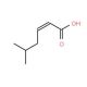 5-Methyl-2-hex-2-enoic Acid (CAS 41653-96-7) - chemical structure image