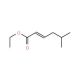 5-Methyl-2-hex-2-enoic Acid, Ethyl Ester (CAS 2351-89-5) - chemical structure image
