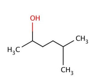 5-Methyl-2-hexanol (CAS 627-59-8) - chemical structure image
