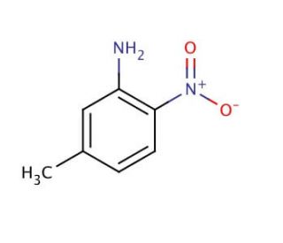 5-Methyl-2-nitroaniline (CAS 578-46-1) - chemical structure image