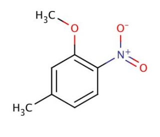 5-Methyl-2-nitroanisole (CAS 38512-82-2) - chemical structure image