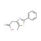 (5-Methyl-2-phenyl-1,3-thiazol-4-yl)acetic acid (CAS 101736-22-5) - chemical structure image