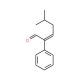 5-Methyl-2-phenyl-2-hexenal (CAS 21834-92-4) - chemical structure image