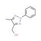 (5-Methyl-2-phenyl-2H-1,2,3-triazol-4-yl)methanol (CAS 13322-19-5) - chemical structure image