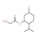 5-methyl-2-(propan-2-yl)cyclohexyl 2-hydroxyacetate - chemical structure image