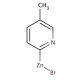 5-Methyl-2-pyridylzinc bromide solution (CAS 257876-05-4) - chemical structure image