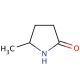 5-Methyl-2-pyrrolidinone (CAS 108-27-0) - chemical structure image