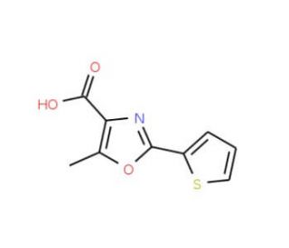 5-methyl-2-thien-2-yl-1,3-oxazole-4-carboxylic acid - chemical structure image