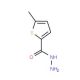 5-Methyl-2-thiophenecarboxylic acid hydrazide (CAS 126768-40-9) - chemical structure image