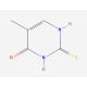 5-Methyl-2-thiouracil (CAS 636-26-0) - chemical structure image