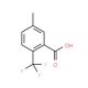 5-Methyl-2-(trifluoromethyl)benzoic acid - chemical structure image