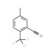 5-Methyl-2-(trifluoromethyl)benzonitrile (CAS 886502-61-0) - chemical structure image