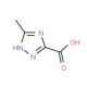 5-Methyl-2H-[1,2,4]triazole-3-carboxylic acid (CAS 7169-98-4) - chemical structure image