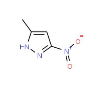 5-Methyl-3-nitro-1H-pyrazole (CAS 34334-96-8) - chemical structure image