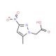(5-Methyl-3-nitro-pyrazol-1-yl)-acetic acid (CAS 344912-39-6) - chemical structure image
