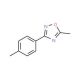 5-Methyl-3-p-tolyl-1,2,4-oxadiazole (CAS 81386-30-3) - chemical structure image