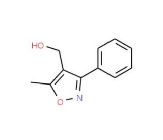 (5-Methyl-3-phenylisoxazol-4-yl)methanol (CAS 18718-79-1) - chemical structure image
