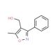 (5-Methyl-3-phenylisoxazol-4-yl)methanol (CAS 18718-79-1) - chemical structure image