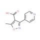 5-Methyl-3-pyridin-4-yl-isoxazole-4-carboxylic acid - chemical structure image