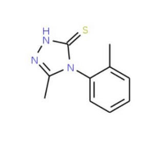 5-methyl-4-(2-methylphenyl)-4H-1,2,4-triazole-3-thiol - chemical structure image