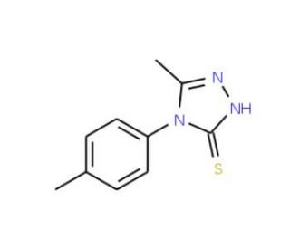 5-Methyl-4-(4-methylphenyl)-4H-1,2,4-triazole-3-thiol - chemical structure image